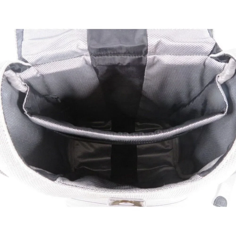 Tumi T3 Computer Laptop Silver Gray Backpack 6480ALU